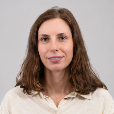 Headshot of Rosie Hayes, Innovation and Communications Lead
